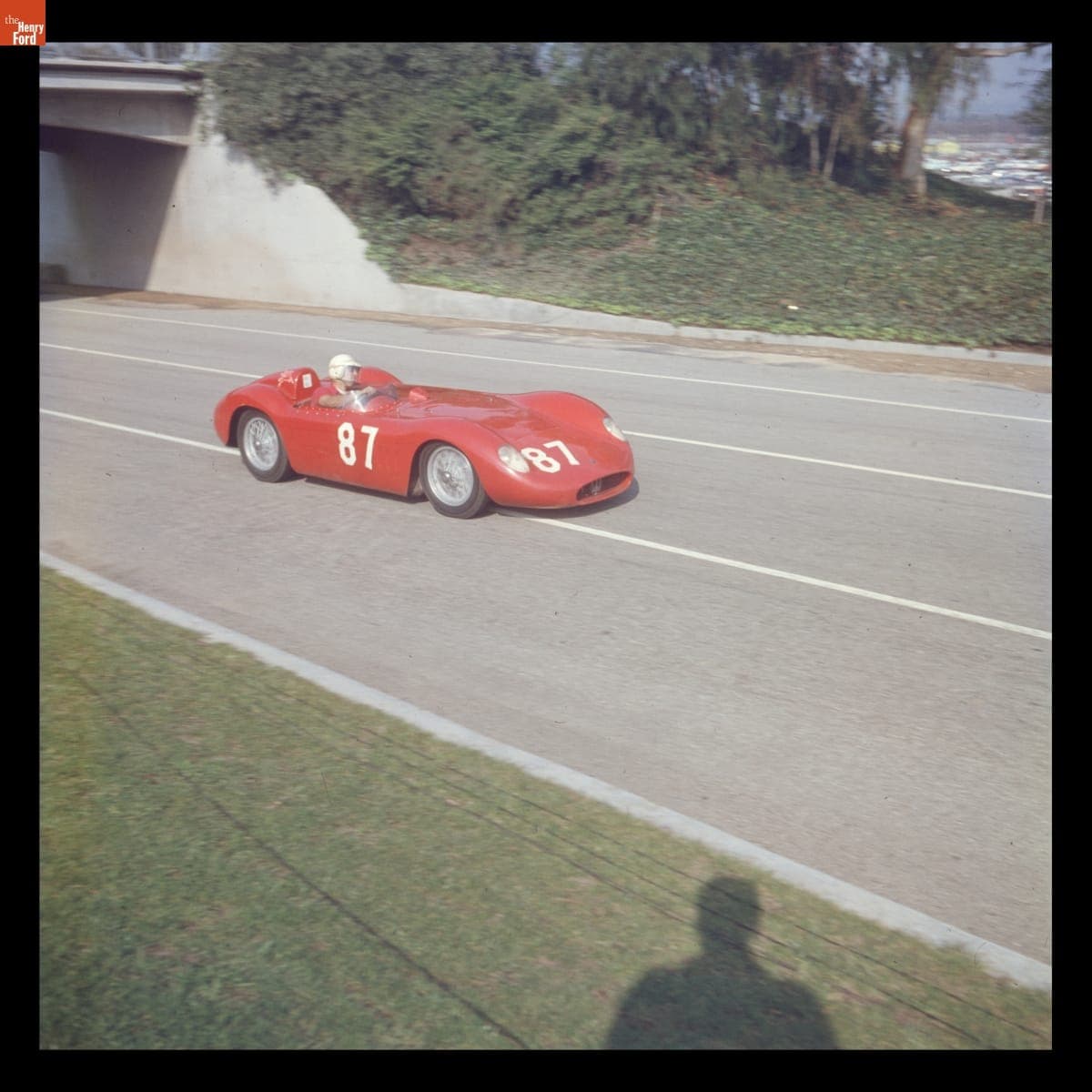 Maserati 150S Driven by Bob Oker in the Pomona Sports Car Races, February 1958