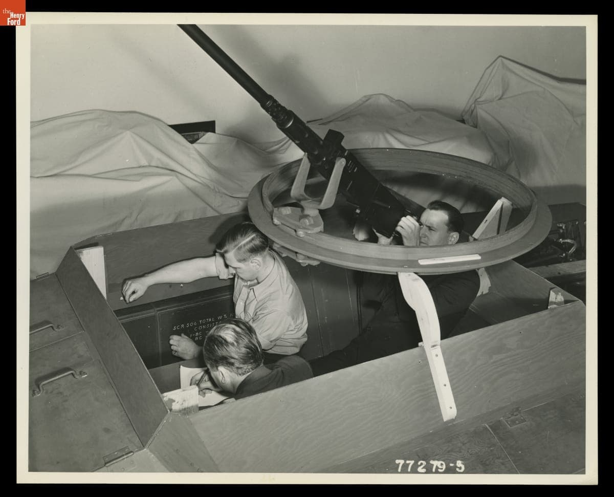 Wooden Model of Ford Motor Company T22 Prototype Armored Car, November 1942