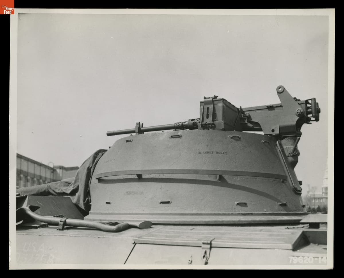 .50 Caliber Machine Gun for M8 Armored Car, April 1944
