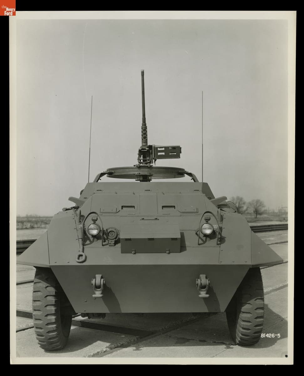 M20 Armored Car Built at the Ford Motor Company Chicago Assembly Plant, March 1945