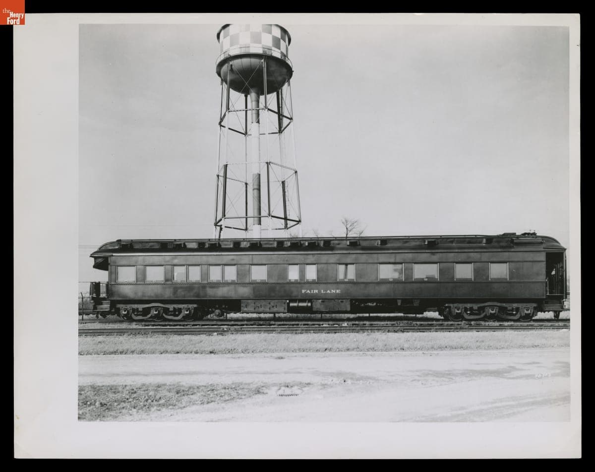 Henry Ford's Private Railroad Car, "Fair Lane," November 12, 1942