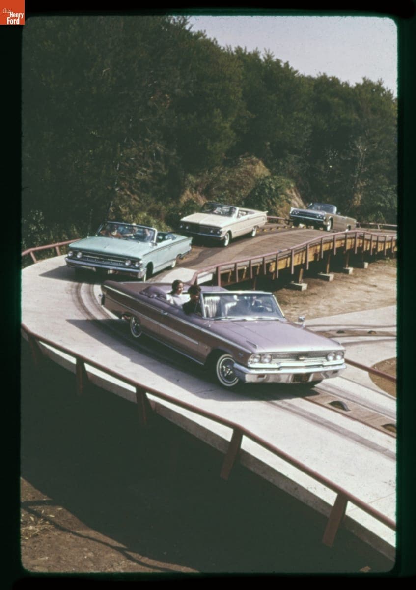 Testing for the Magic Skyway Ride, 1962-1963