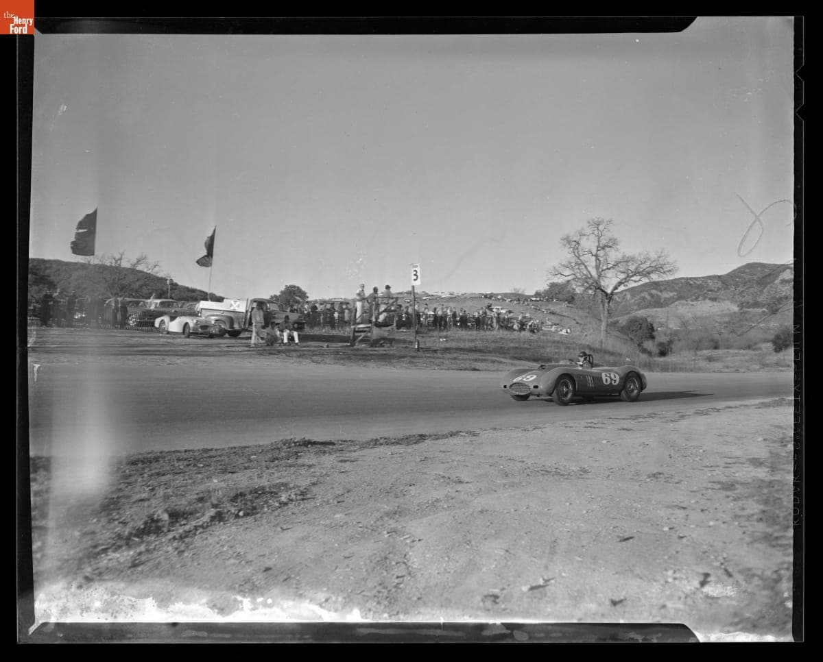 Ferrari 375 Plus Driven by Dan Gurney in the Paramount Ranch Sports Car Road Races, December 1957