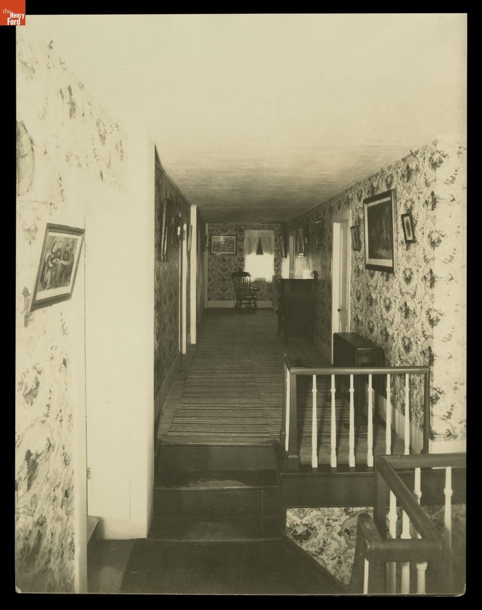 Upstairs Hallway in the Botsford Inn, Farmington, Michigan, April 16, 1926