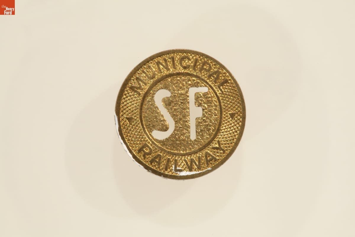 San Francisco Municipal Railway "MUNI" Token, circa 1995