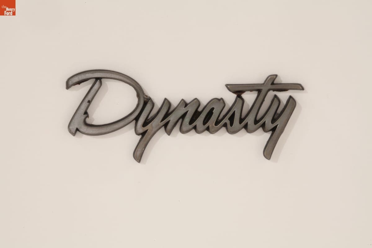 Dodge Dynasty Nameplate, 1977-1982