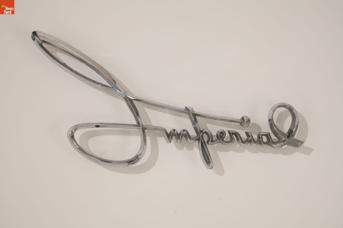 Chrysler Imperial Nameplate, 1960