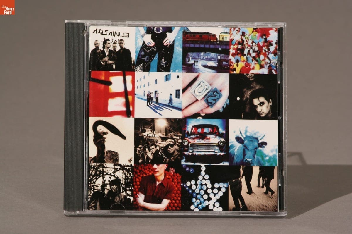 U2 "Achtung Baby" Compact Disc, 1991