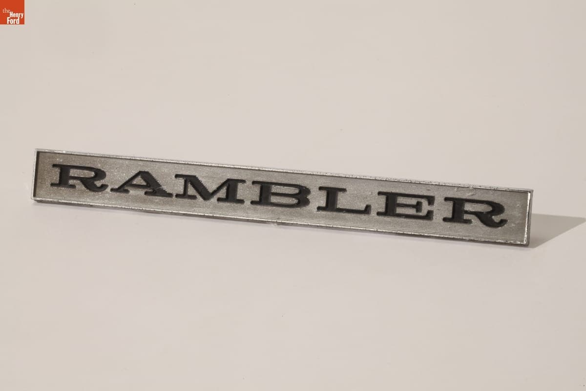 Rambler Nameplate, 1965