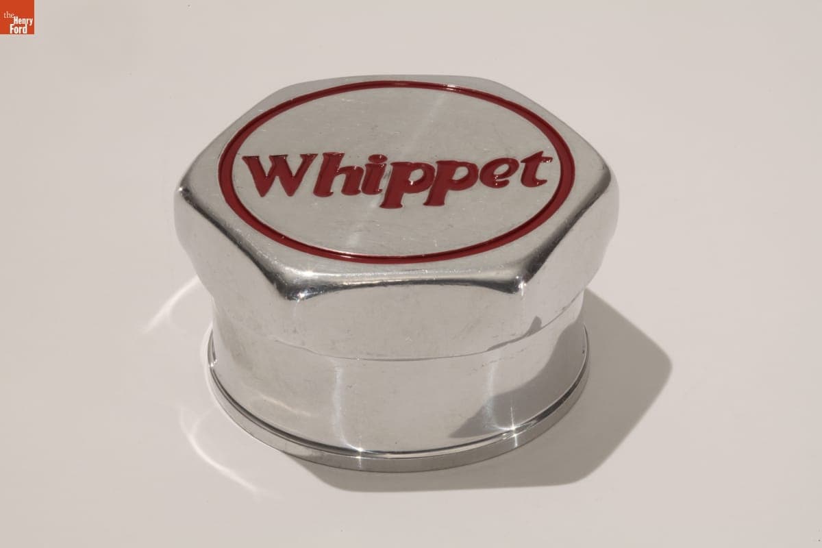 Whippet Hubcap, circa 1928