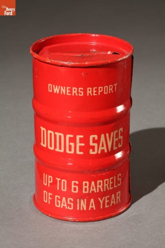 "Switch to Dodge and Save Money!" Bank, circa 1935