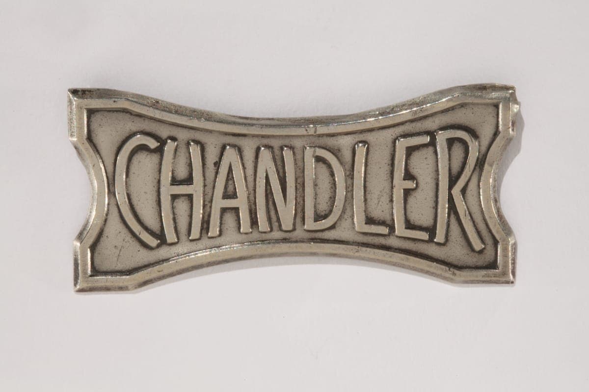 Chandler Radiator Emblem, circa 1920