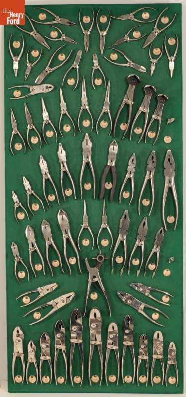 L. Miller & Son Store Display of Pliers, 1923-1928
