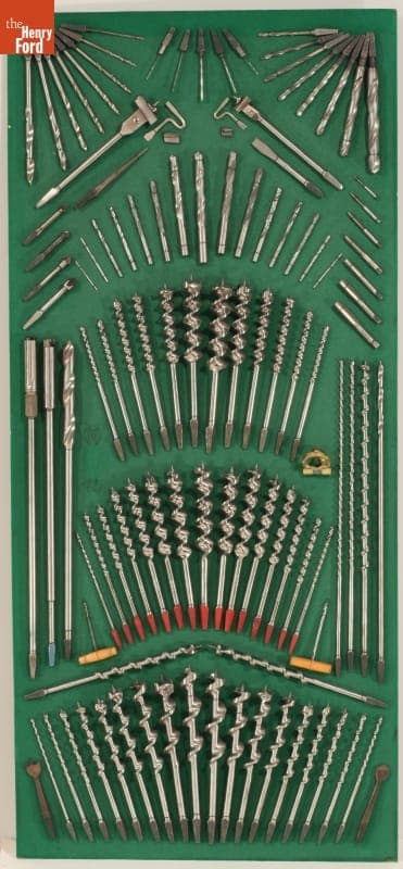 L. Miller & Son Store Display of Drill Bits, 1923-1928