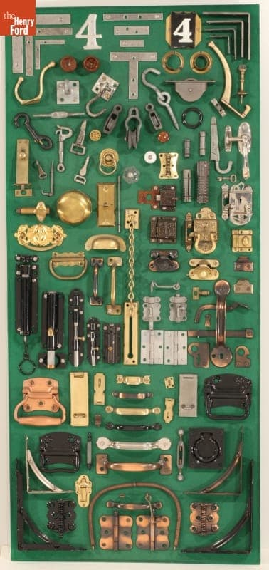 L. Miller & Son Store Display of Door Hardware, 1923-1928
