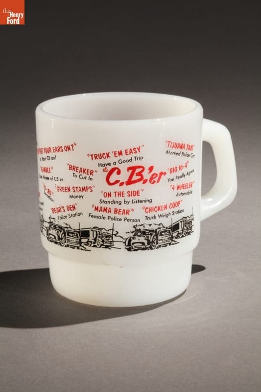 CB Radio Slang Mug, 1975-1985