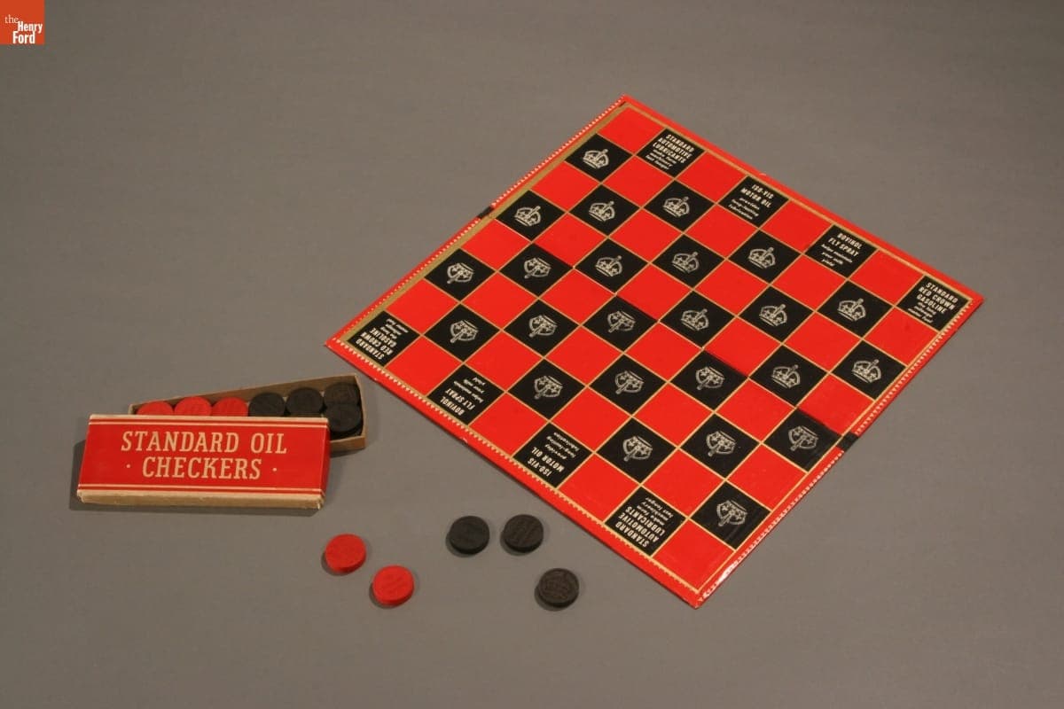 Standard Oil Checkers, circa 1940