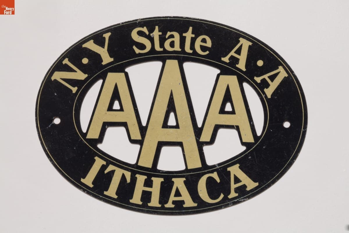 New York State Automobile Association, Ithaca, Badge, 1940-1960