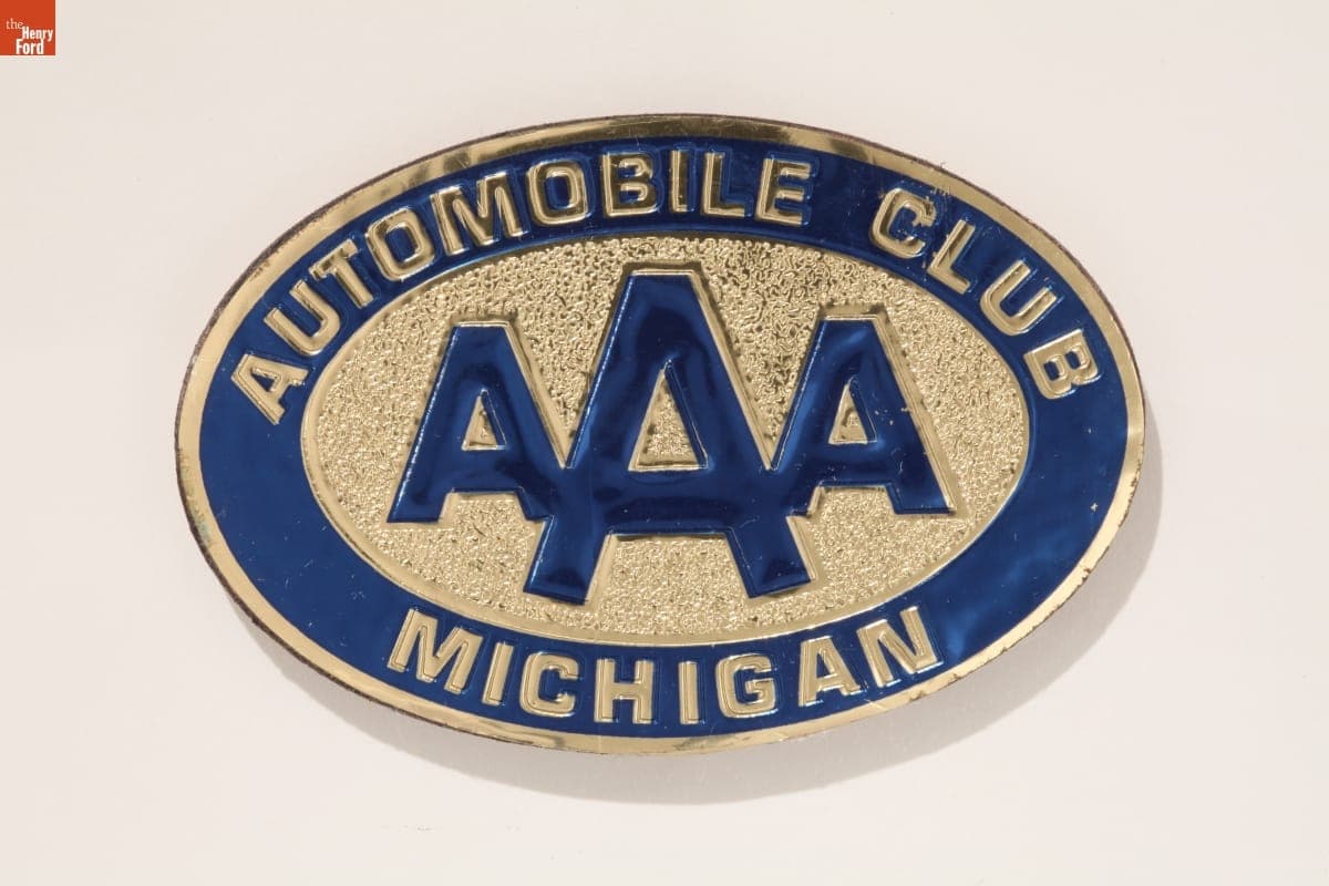 Automobile Club of Michigan Badge, 1950-1965