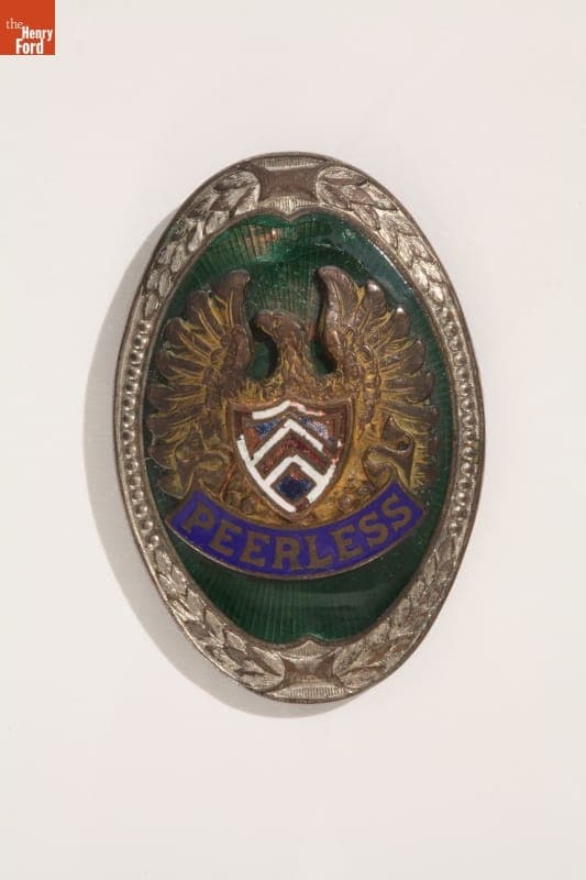 Peerless Radiator Emblem, 1920-1930