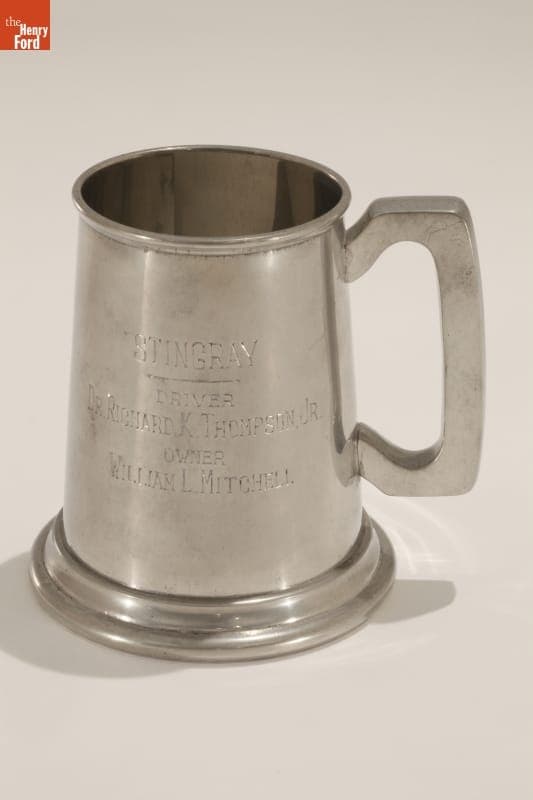 Trophy Awarded to William Mitchell's Stingray, 1960