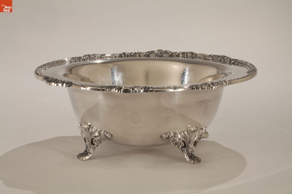 President's Cup Race Trophy Won by William Mitchell's Stingray, 1960