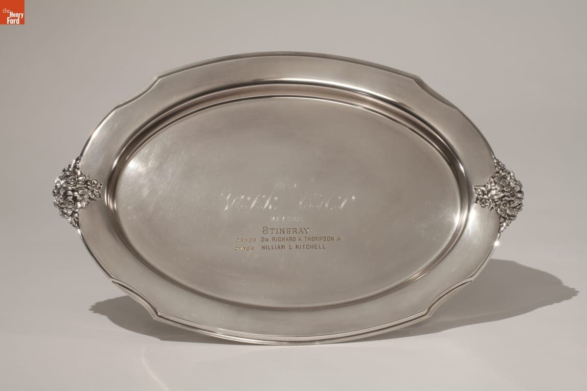 Trophy Awarded to William Mitchell's Stingray, 1960
