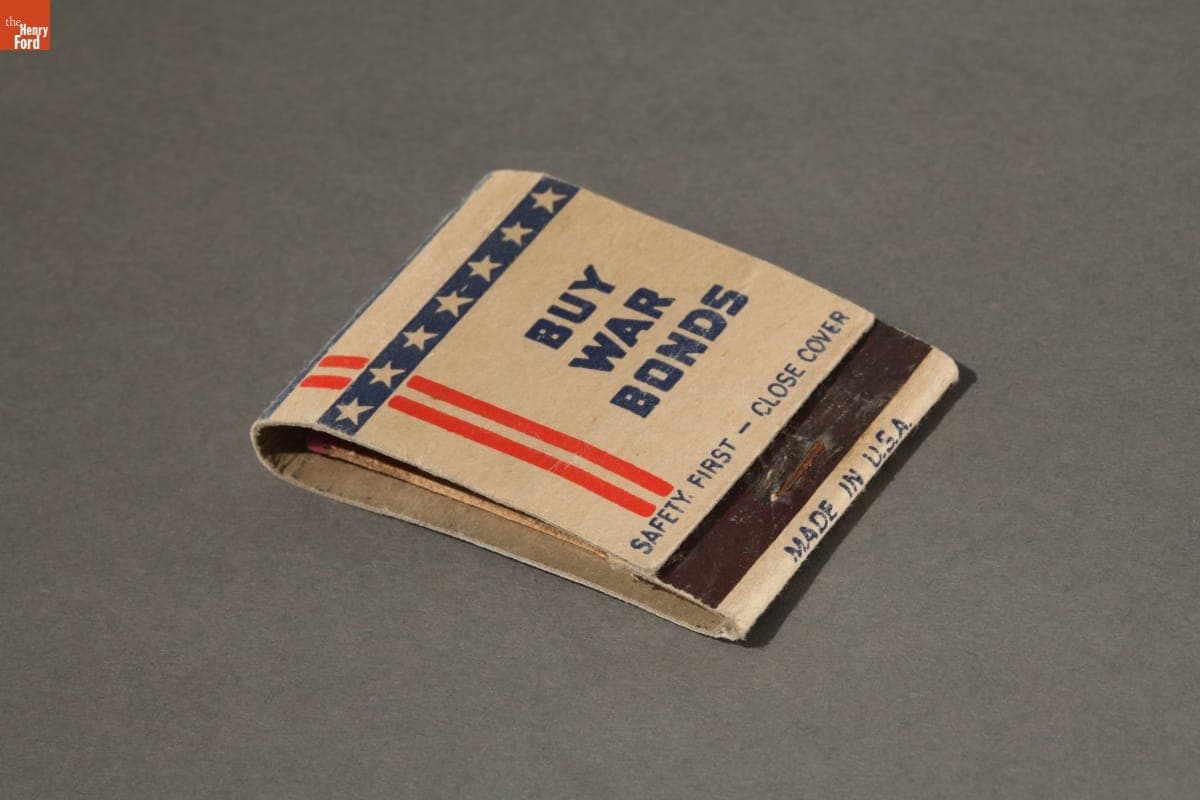 World War II Era Matchbook, circa 1942