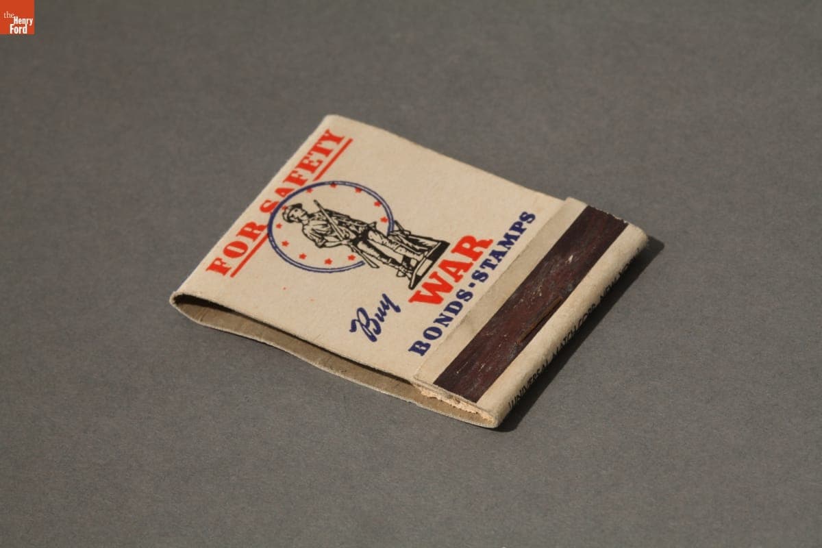 World War II Era Matchbook, circa 1942