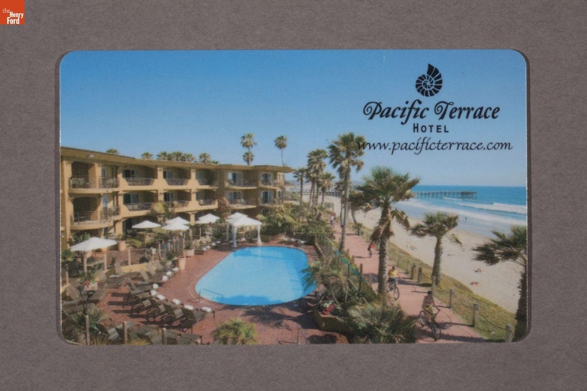 Pacific Terrace Hotel Card Key, 2000-2010