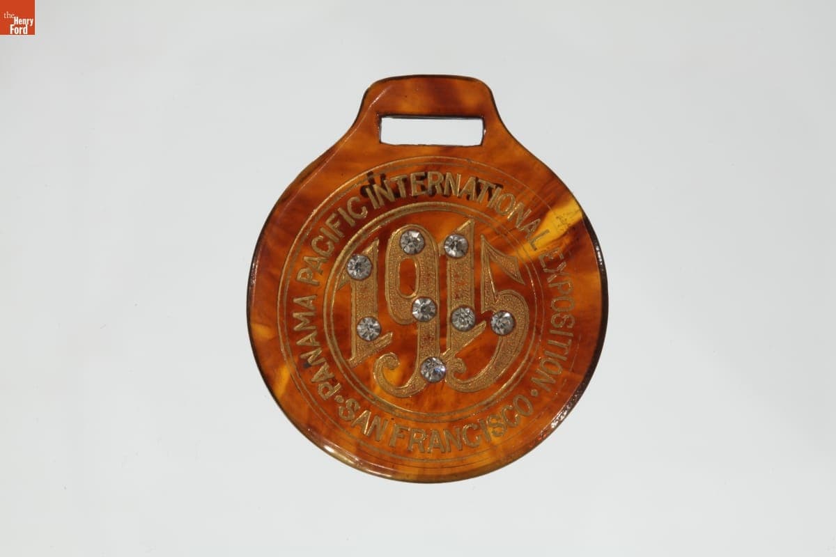 Panama-Pacific International Exposition Souvenir Fob, 1915
