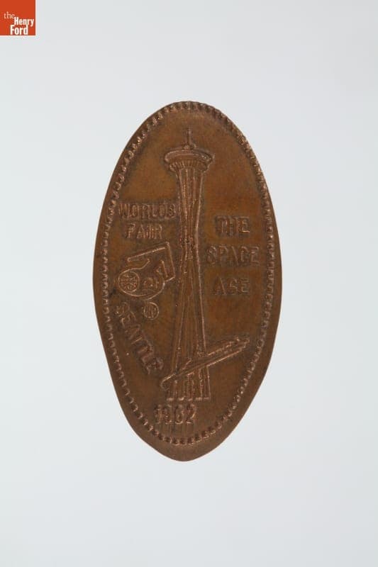 Century 21 Exposition Souvenir Penny, 1962