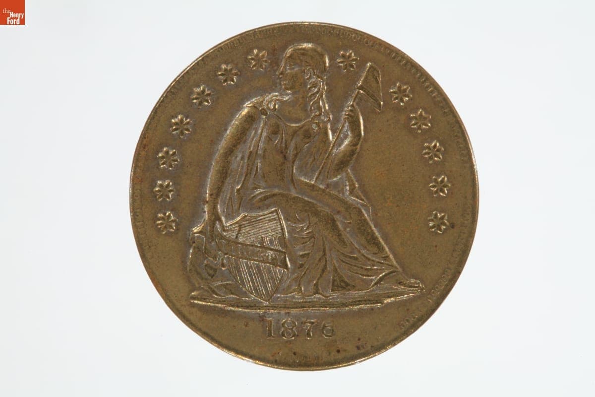 Centennial Exhibition Howe Scale Souvenir, 1876