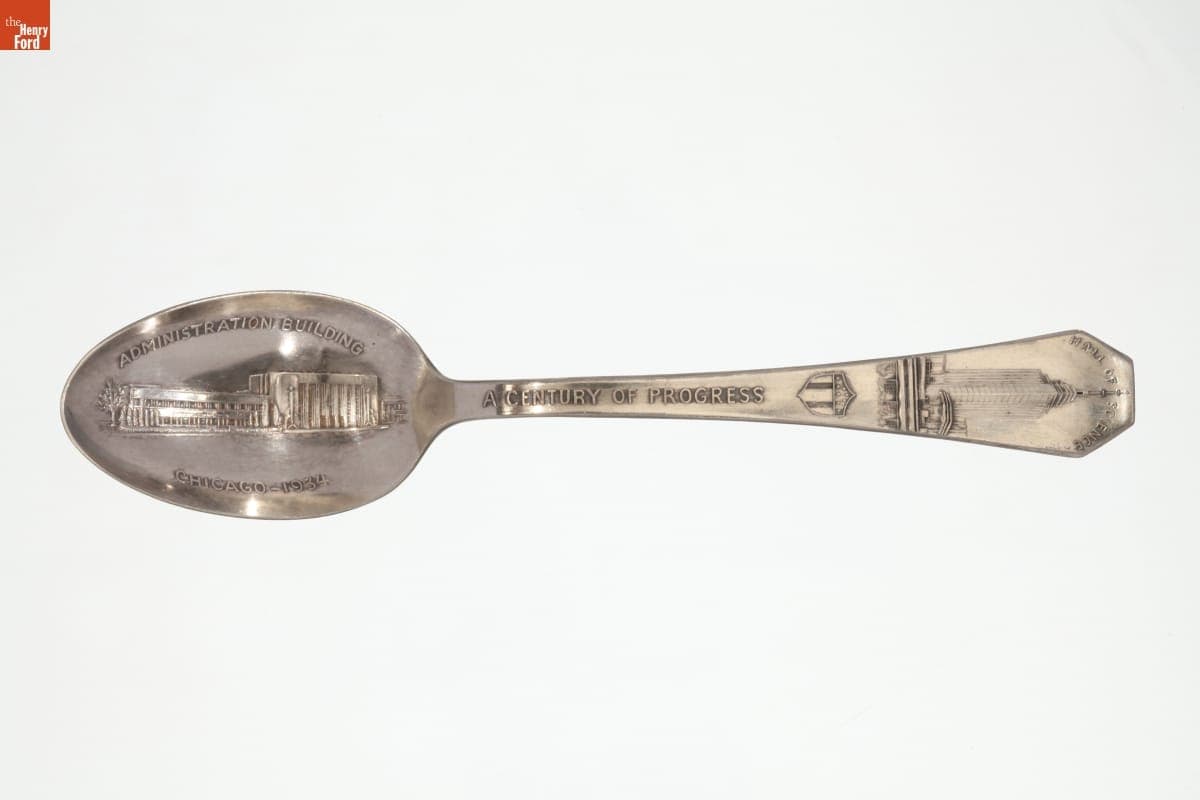 Century of Progress Souvenir Spoon, 1934