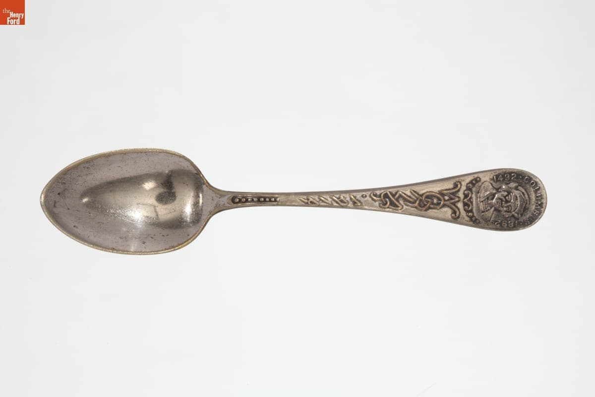 Columbian Exposition Souvenir Spoon, 1892-1893