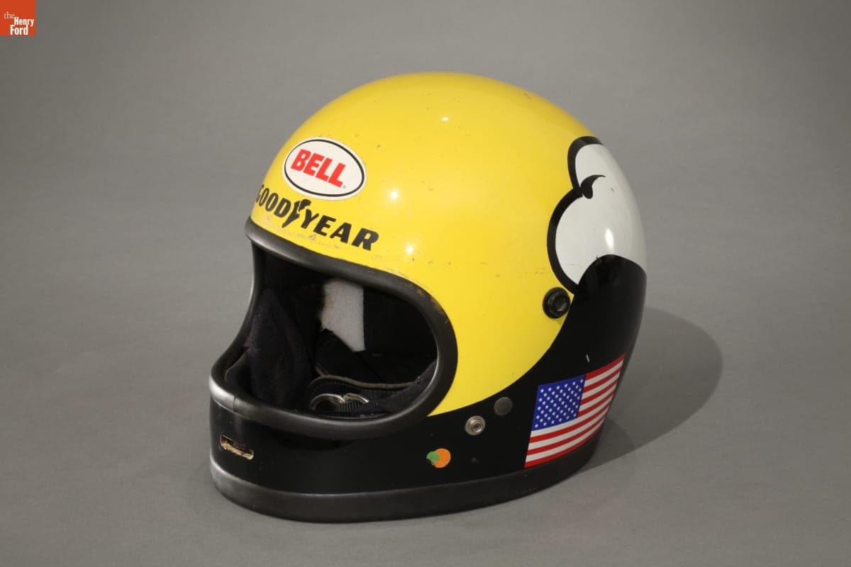 Racing Helmet Worn by Kenny Roberts, 1975