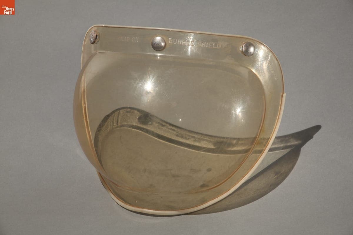 Visor Worn by Drag Racers Bob Thompson and Sam Buck, circa 1960