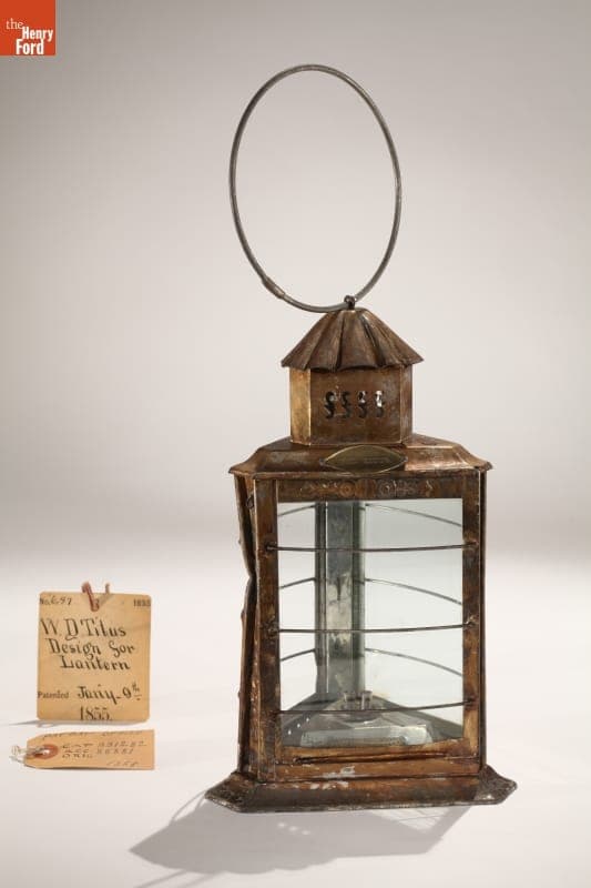 Patent Model of Lantern, 1855