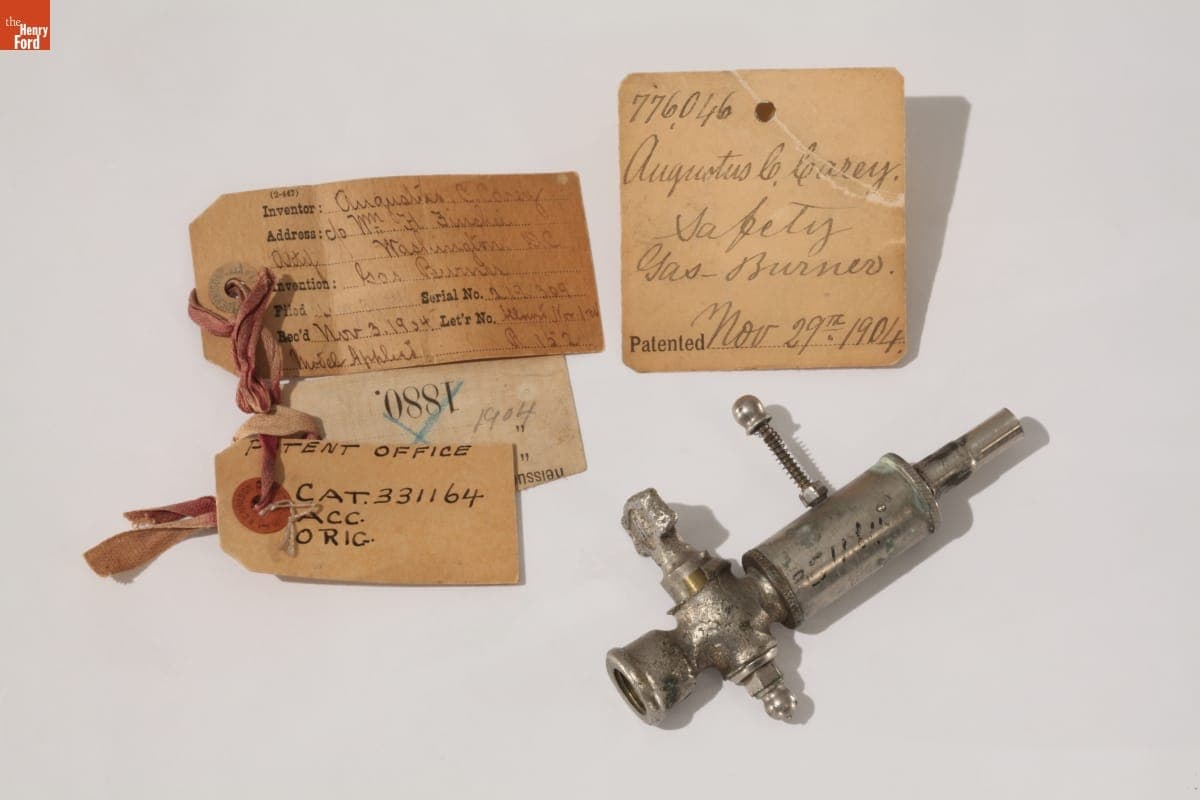 Patent Model of Safety Gas Burner, 1904