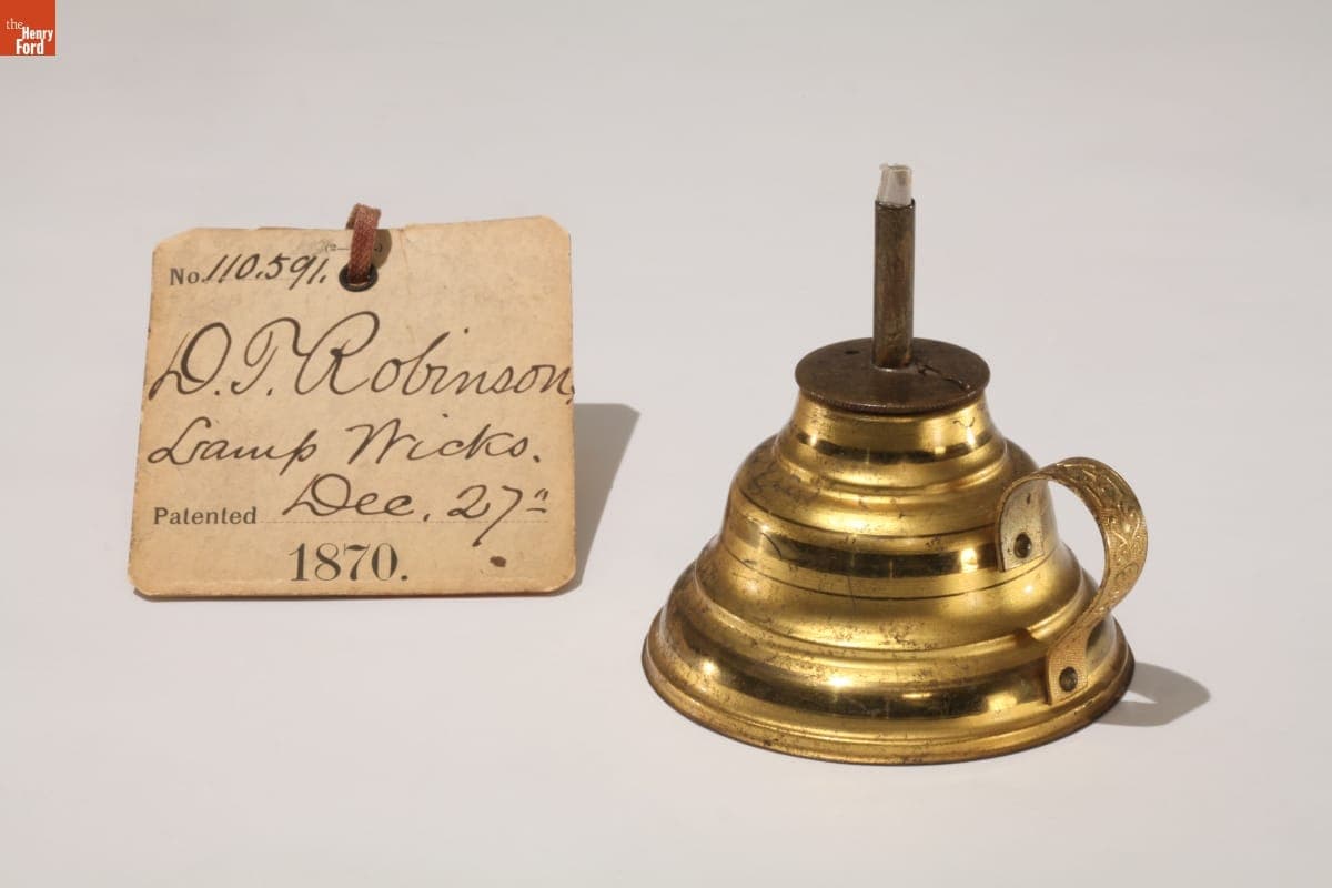 Patent Model of Lamp Wick, 1870