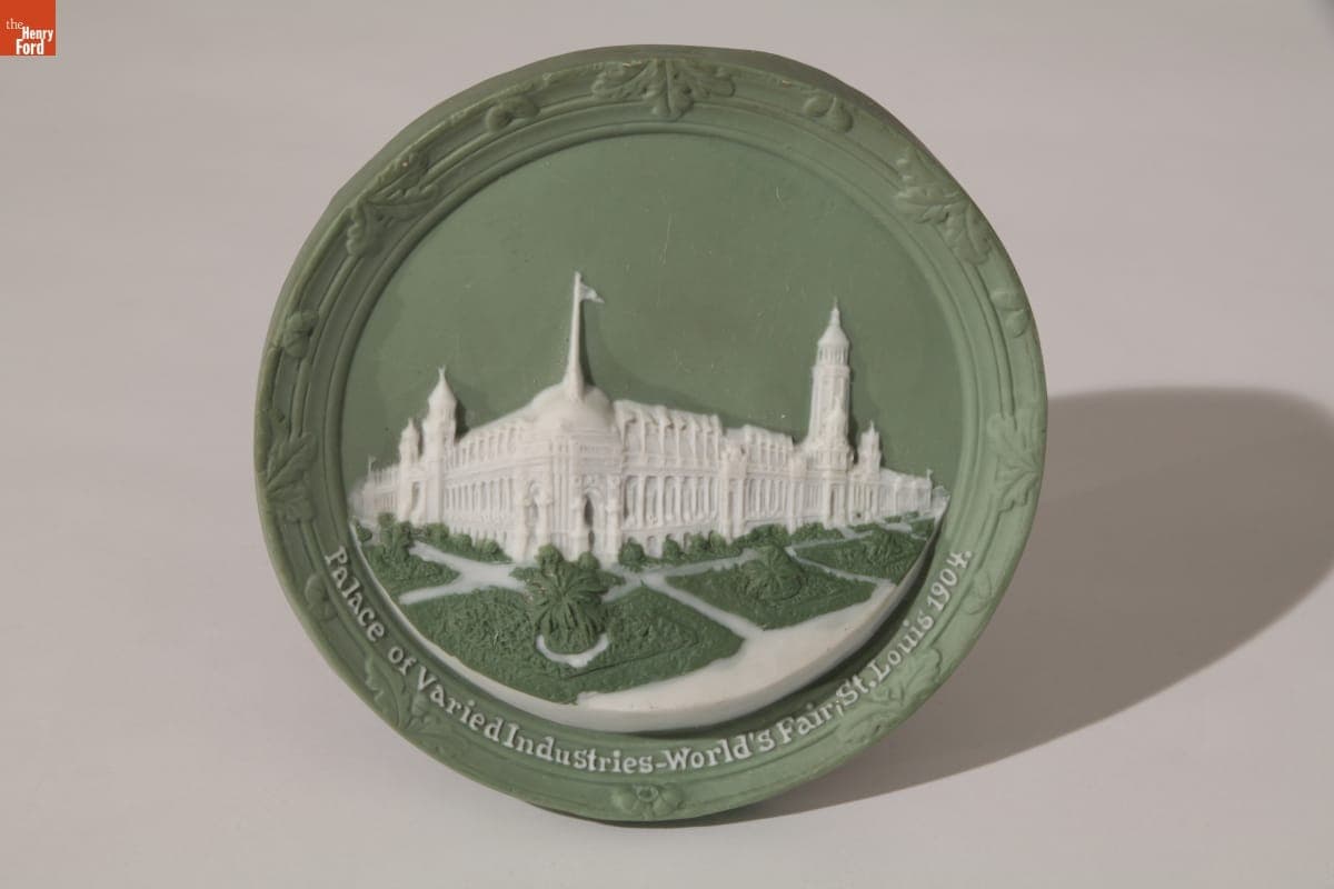 Louisiana Purchase Exposition Souvenir Plate, 1904