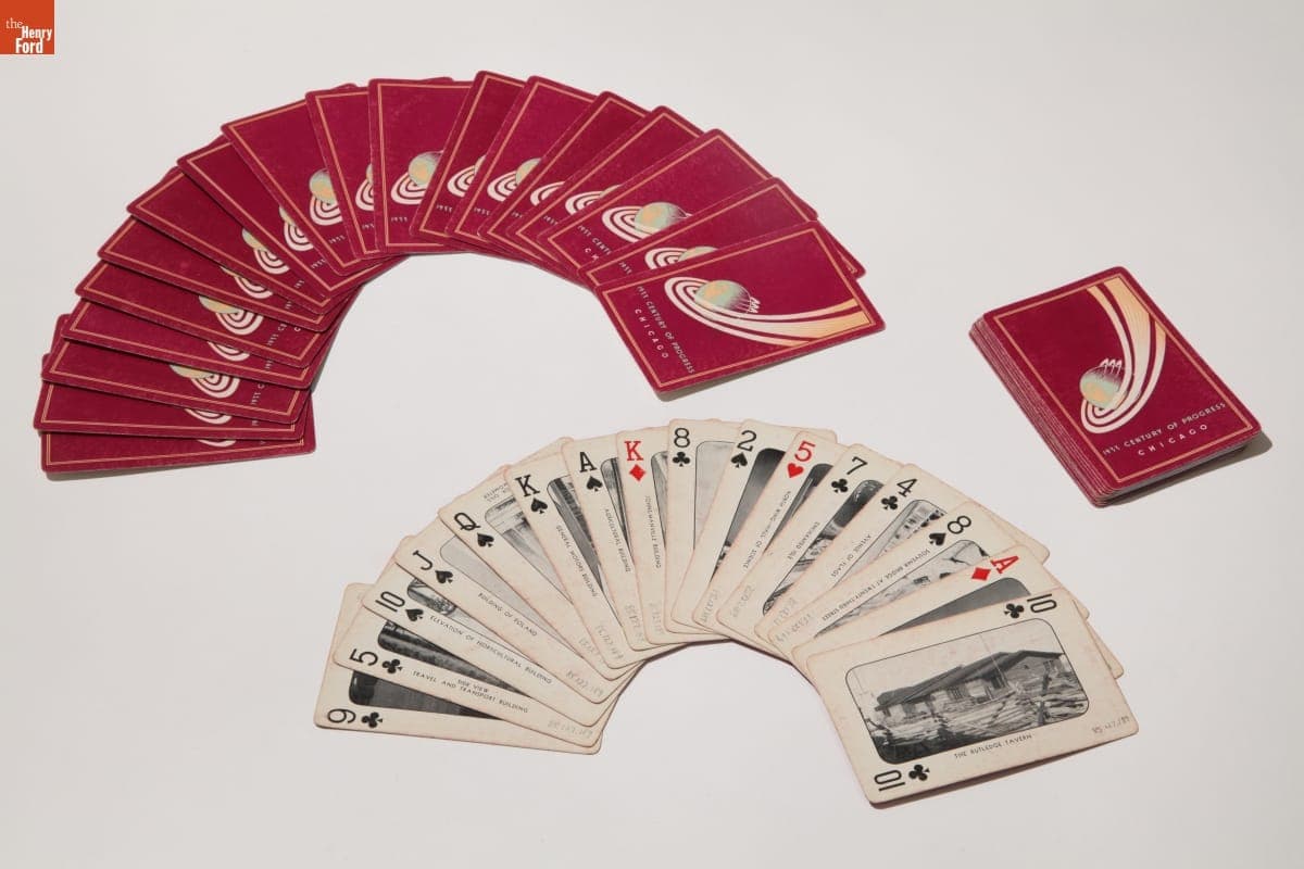 Century of Progress Exhibition Souvenir Playing Cards, 1933