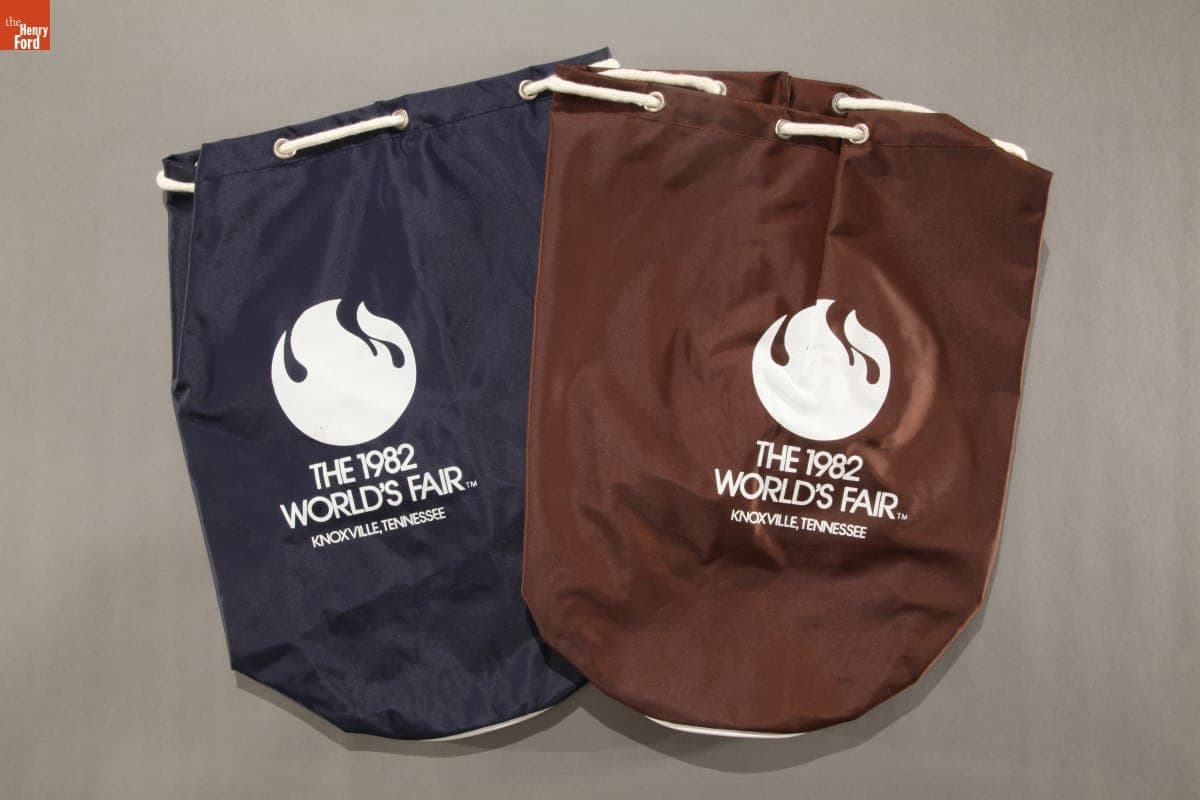 Knoxville World's Fair Souvenir Tote Bags, 1982