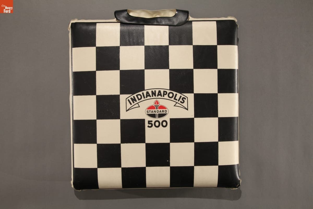 Indianapolis 500 Seat Cushion, 1950-1970