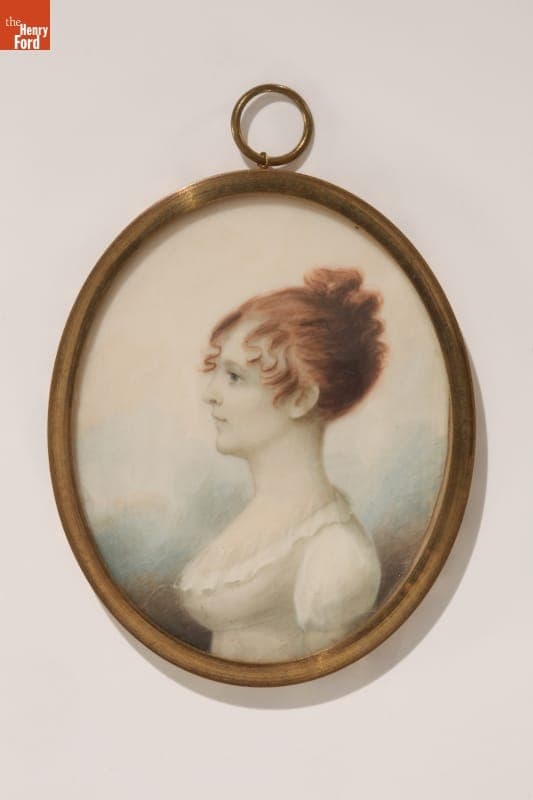 Portrait Miniature, Probably of Mrs. Lydia Bradley, 1807