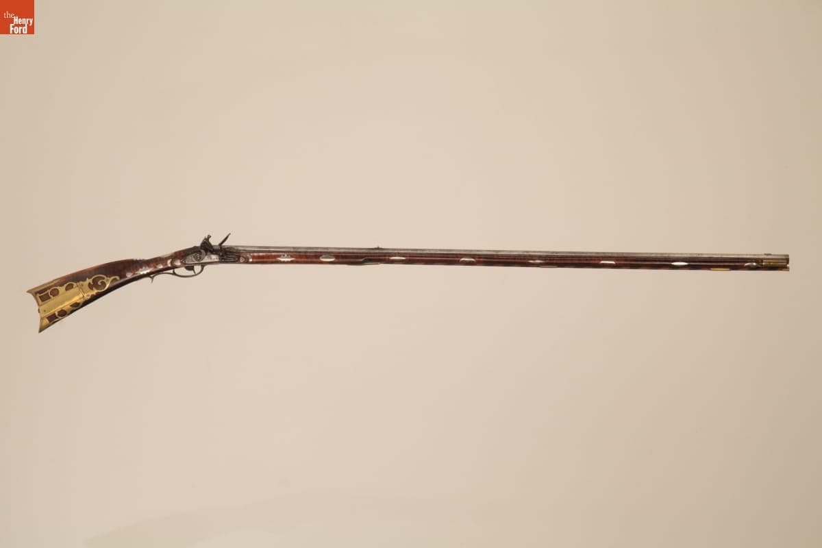 Flintlock Pennsylvania Rifle, circa 1810