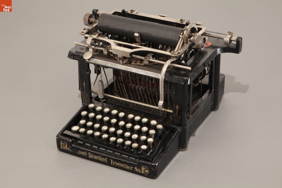 Remington Standard Desk Typewriter, Model No. 2, 1890