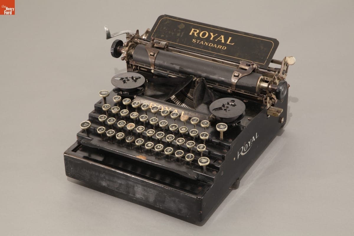 Royal Standard Typewriter, 1906-1910