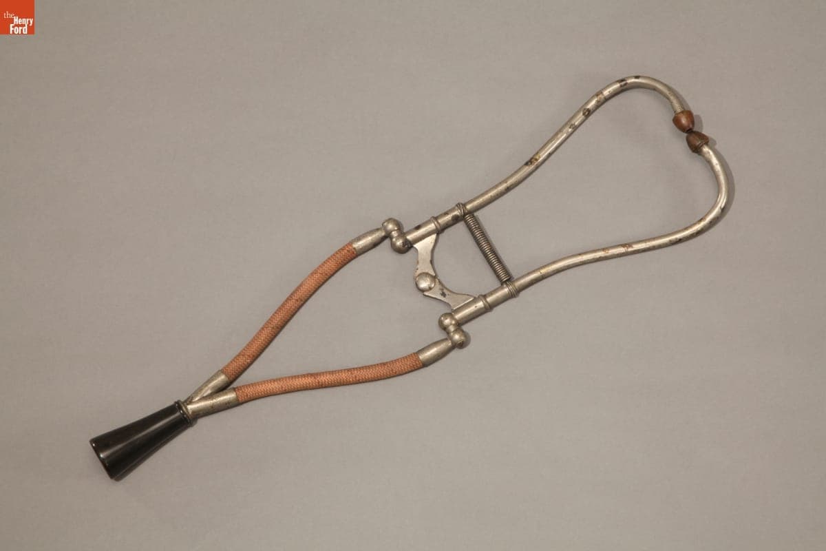 Folding Stethoscope, circa 1880