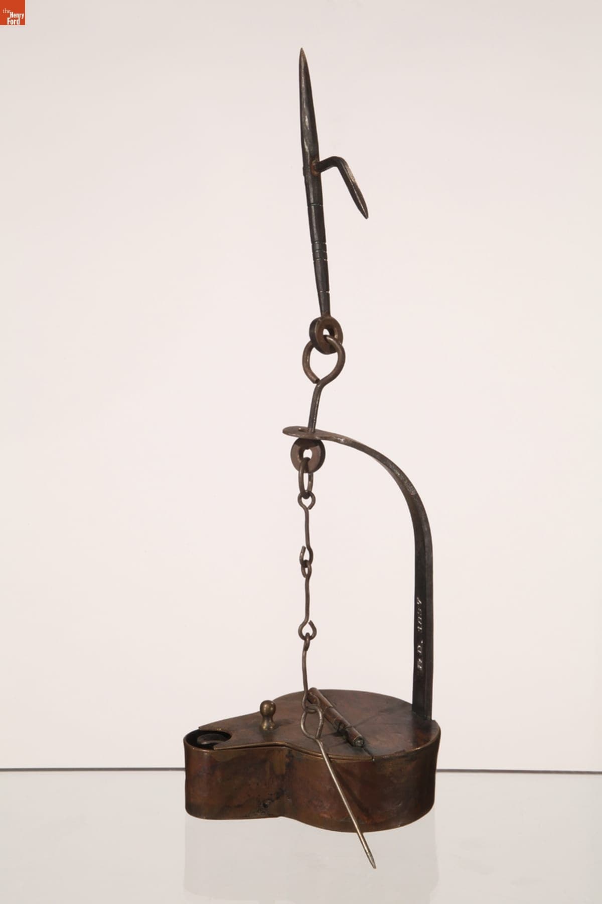 Betty Lamp, a 20th Century Reproduction of an 1837 Design